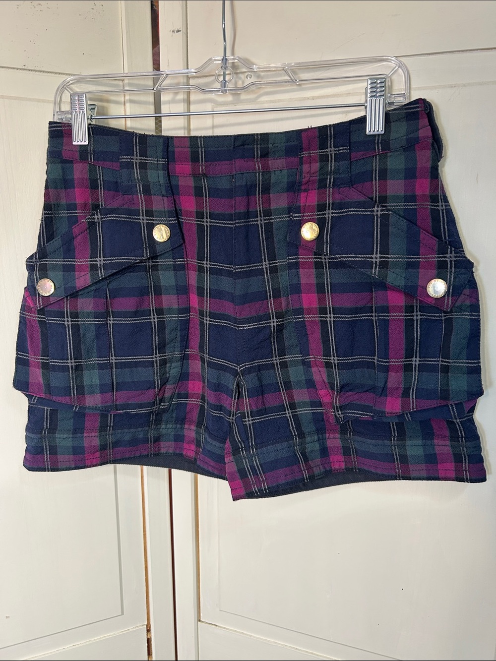 Marc Jacobs Plaid Fall Shorts Size 2